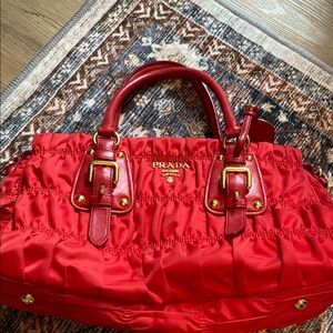 Prada Red Women's Bag
